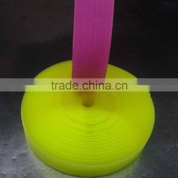 Azo free dye 100%nylon quality hook and loop tape