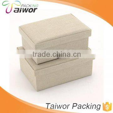 Custom Size Required Fabric Wrapping Paper Jewelry Box photo-2