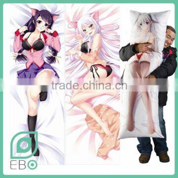 Anime hugging pillow body pillow custom design Nekomonogatari