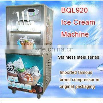 ice cream machinery BQL920 soft icecream machine ce approval DongFang