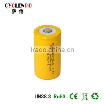 2015 New Design ! NI-CD D 4500mah 1.2v rechargeable battery for LED light battery competitiv price made in China