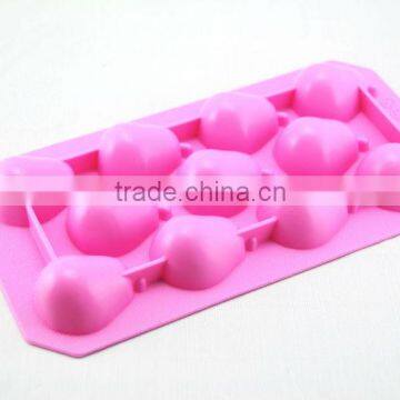 pear shaped silicone ice cube tray fruit shaped silicone ice mould