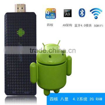 android smart tv dongle full hd 1080p porn video xbmc android amazon fire tv stick RK3188 Quad core CR9S 2GB ram HD Outport