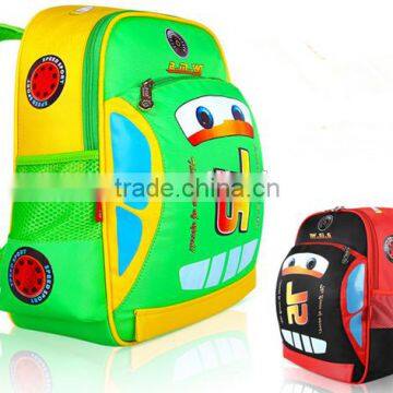 Car Shaped Children's Bag Primary School Bag Pupil's School Bag photo-2