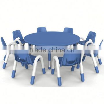 kindergarten plastic round table