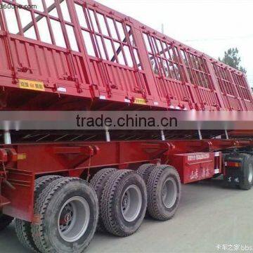 High quality side wall detached semi -trailer for sale