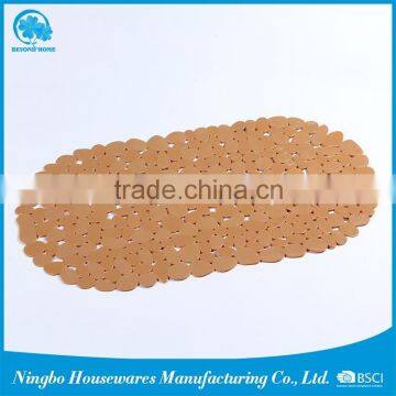 Long life for hotel bathroom accessory set PVC bath mats