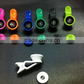 Colorful Universal type 3in1 Fisheye + Wide angle + Macro Mobile Phone Lens