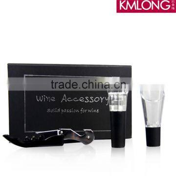 BLACK Cardboard Wine Sets Box