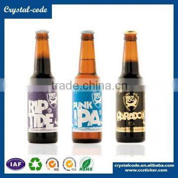 Label Logo Water Resistant Sticker Paper Custom Water Bottle Label photo-3