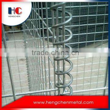 Enhanced protective blast wall for safety hesco barriers