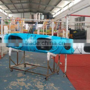 plastic double sea kayak high qulaity ocean kayak LLDPE material