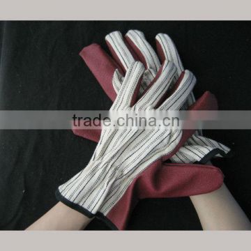 Heavy duty water based nitrile laminated industrial safety working glove