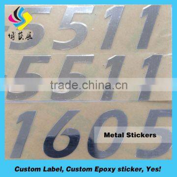 High Quality Gold Adhesive Chrome Letters Accept Paypal photo-2