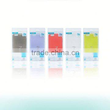 2016 Top Sale Simple Design Transparent TPU Cell Phone Case for sony xperia c4