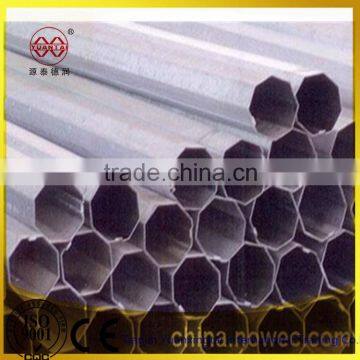 solar PV bracket galvanized / zinc coating octagonal carbon pipes