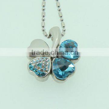 Stainless Steel Jewerly Zircon Pendant Designs For Women