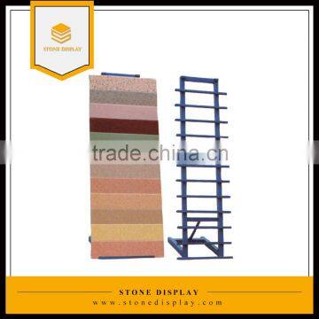 metal display rack for art stone