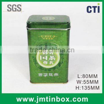 Wholesale Green tea tin box