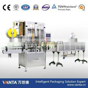 SLM350 Shrink Sleeve Labeler for Bottles (350 Bottles/Min.)