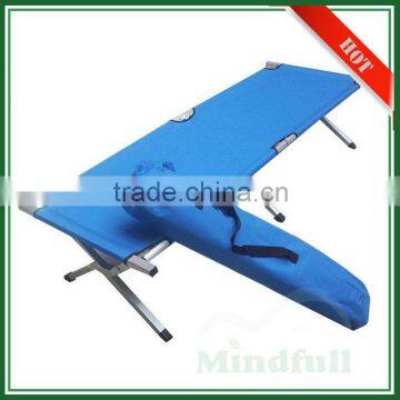 OEM Wholesale 600D Outdoor Aluminum Military Camping Folding Bed