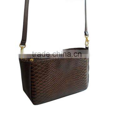 Snake Pattern PU Leather Shoulder Bags photo-2