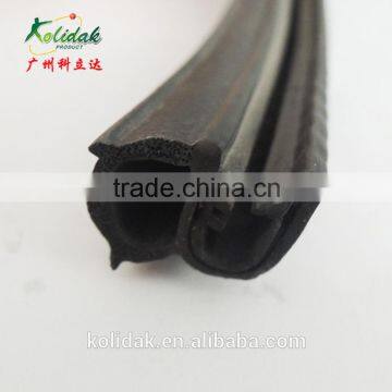 Plastic extrusion rubber car seal strip