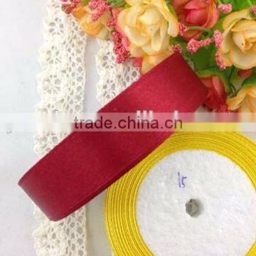 wholesale Fancy high quality festival decorative 100% polyester satin ribbon, sport tape