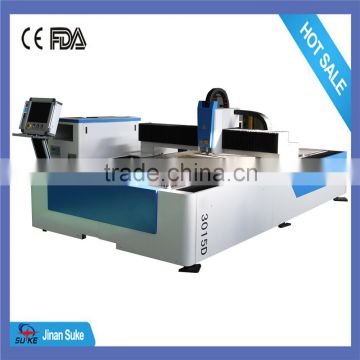 China fiber sheet metal laser cutting machine / 500w laser cutting machinery