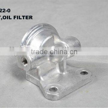 ISUZU 6WF1 bracket oil filter for trucks