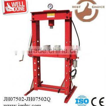 20 ton hydraulic shop press with gauge