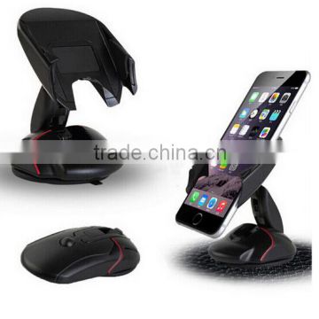 Universal Creative Mouse design car phone holder / dashboard windscreen phone stand / car dashboard sticker holder