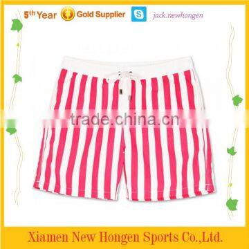 Stripe beach shorts/board shorts