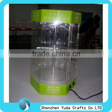 Large display case acrylic display case with LED light acrylic case for electronic product