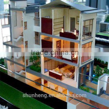 Customized Handmade Villa Miniature Architectural model maker
