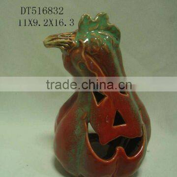 Ceramic Halloween Pumpkin