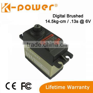 K-power DMM130 Large Car Servo 58g / 14.5kg-cm / 0.13sec @ 6V