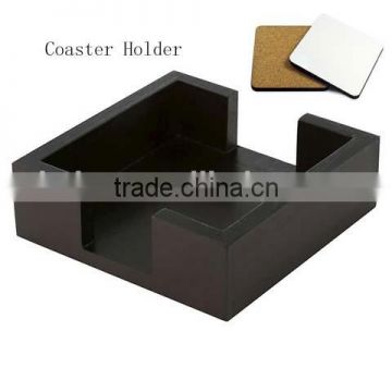 China manufacturer 9X9cm square sublimation mdf coaster holder