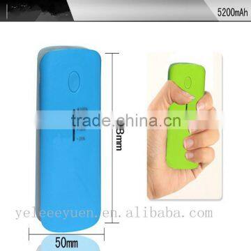 wholesale price more colourful the protable power bank 5200mAH