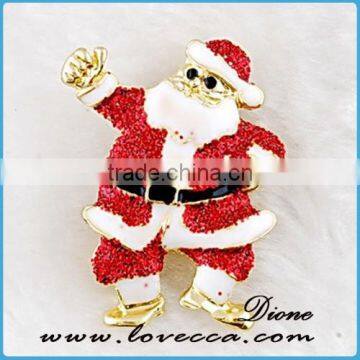 High Quality Top Wholesale Personalized XMAS snowman magnetic brooch