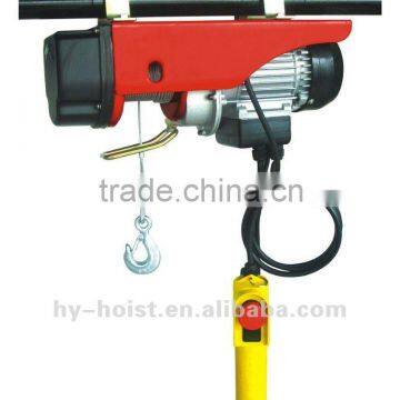 100/200kg ,125/250 electric wire rope hoist