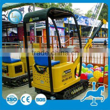 Chinese mini excavator for sale!!! Amusement park ride playground equipment mini excavator for kids games