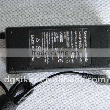 83w laptop ac adapter replace for HP/ compaq 1580DMT, 1590DMT, 1592DMT, 1598DMT