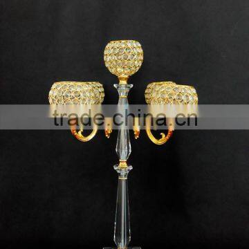 Crysal Table Centerpiece Wedding Candleabra Centerpiece, Wholesale Tall Candelabra Wedding photo-3
