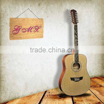 wholesale Good quality custom 12 string acoustic guitar Cheap Price