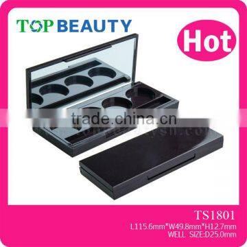 TS1801- Wholesale Plastic Cosmetic Black Eyeshadow Palette