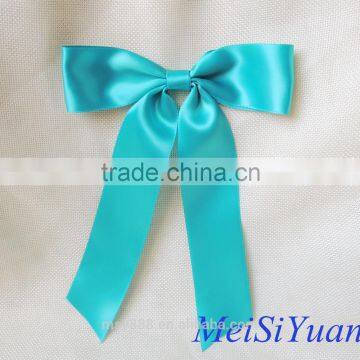 Process Ribbon Bow Stickers Card Ribbon Bow Polyester Ribbon Bow Pre-tied Ribbon Bows Elastic Ribbon Bow