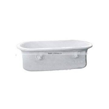 small stone bath tub