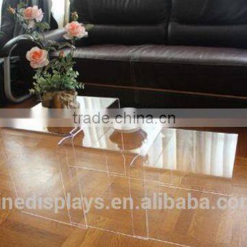 Clear Acrylic Nesting Table Coffee End Table 3pc Lucite Side Table Set(AC-A-047)