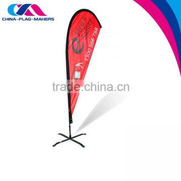 Cheap Open Decoration Polyester Print Beach Banner Flag photo-2